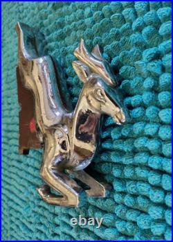 Gaz 21 Volga Ussr Soviet Union Car Auto Badge Emblem Deer
