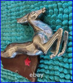 Gaz 21 Volga Ussr Soviet Union Car Auto Badge Emblem Deer