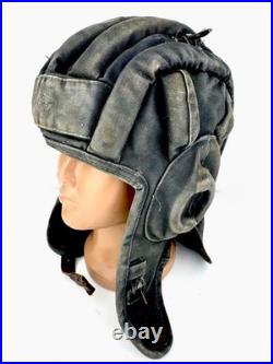 HELMET Original Vintage Soviet Union USSR tanker tankman Tank Cap (Summer)