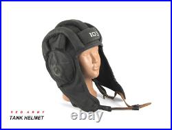 HELMET Original Vintage Soviet Union USSR tanker tankman Tank Cap (Summer)