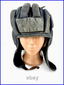 HELMET Original Vintage Soviet Union USSR tanker tankman Tank Cap (Summer)