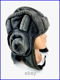 HELMET Original Vintage Soviet Union USSR tanker tankman Tank Cap (Summer)