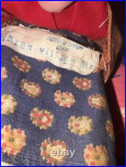 HTF Soviet Union Stockinette Ethnographic Doll Kiazen Village Girl Tags