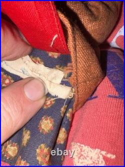 HTF Soviet Union Stockinette Ethnographic Doll Kiazen Village Girl Tags