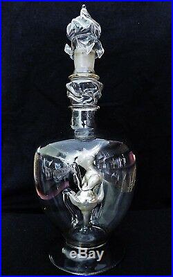 Hallowen decor VODKA bottle USSR diablo decanter Soviet Union Whisky DEVIL flask
