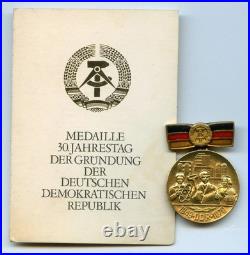 Hero of Soviet Union Military Adviser SET Communist Germany Medal and DOCUMENT