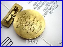 Hero of Soviet Union Military Adviser SET Communist Germany Medal and DOCUMENT