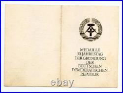Hero of Soviet Union Military Adviser SET Communist Germany Medal and DOCUMENT
