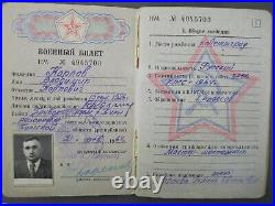 Honorary Builder Ministry Metallurgical Khimstroy Soviet Union badges docs USSR