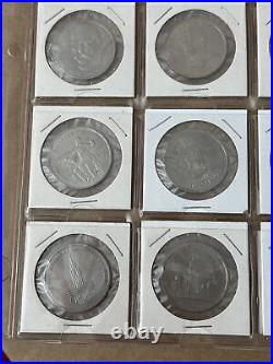 Huge USSR Soviet Union Commemorative 1 3 5 Rouble 37 Coins Lot Nice Collection