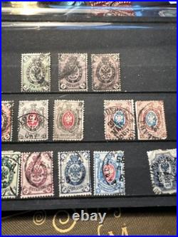 IMPERIAL RUSSIA 1858-1884 Collection of 20 Early CLASSIC Stamps