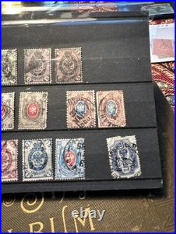 IMPERIAL RUSSIA 1858-1884 Collection of 20 Early CLASSIC Stamps