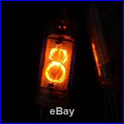 IN-14 ultrarare fine grid nixie tubes USSR indicator digit for DIY clock NOS
