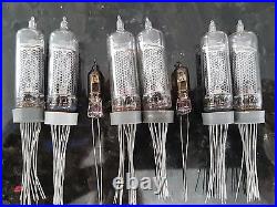 IN-16 NIXIE TUBES SET FOR CLOK NEW! Lot of 6pcs+(4pcs IN-3 FREE)