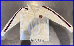 INCREDIBLY RARE Authentic 1970s Soviet USSR CCCP Tracksuit Top Soccer Olympic