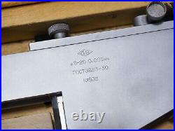 In EU Dial Offset Gear Tooth Measuring pitch Gauge M8-20 0.005mm USSR