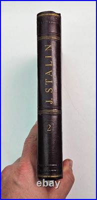 J. V. Stalin Works Volume 2 1907-1913 USSR 1953 Joseph Stalin