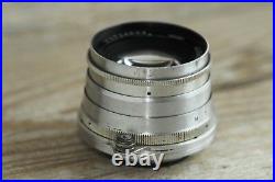 JUPITER-8 50mm f2 M39 Lens RF made in USSR LEICA red P +gift adapter m39 /m42