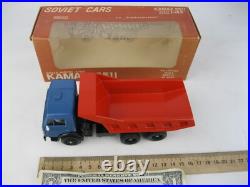 KAMAZ 5511 Truck Tipper Car Scale Model 143 DIECAST metal Soviet Union USSR