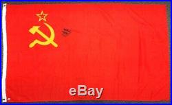 Kostya Tszyu Autographed Signed 3x5 USSR Soviet Union Flag PSA/DNA T19757