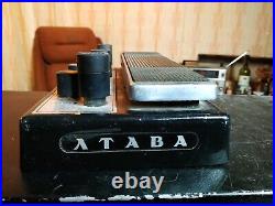 LTAVA\ Poltava vintage soviet analog wah fuzz vibrato guitar effect USSR pedal