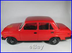 Lada Vaz OLD USSR Vaz 2107 vintage plastic Big car toy M 18 large soviet union