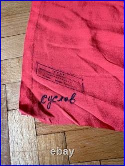 Large VINTAGE 1970 Vintage Soviet Union (USSR) Flag RED BANNER