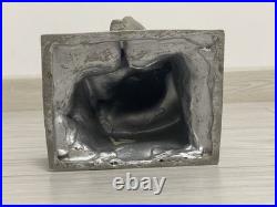 Large Vintage Soviet metal figurine sculpture bust Vladimir Lenin 1960