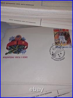 Lot 550 piesec Soviet Postal Envelopes First Day With Postal Stamps. USSR