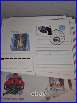 Lot 550 piesec Soviet Postal Envelopes First Day With Postal Stamps. USSR