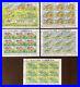 Lot-Of-5-Russia-Dinosaur-Complete-Stamp-Sheets-With-Cto-Cancels-01-xti