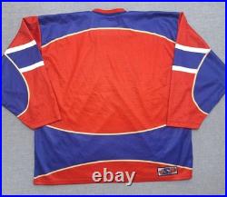 Lot of 3 Russia National Team CCCP Soviet Union Fan Hockey jersey size XL