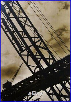 MARGARET BOURKE-WHITE The Bridge In Soviet Union (USSR) 1930 Signed RARE
