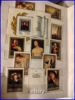 MINT USSR Soviet Stamp Collection Album Book 18 Pages Space Olympics Art Navy MINT USSR Soviet Stamp Collection Album Book 18 Pages Space Olympics Art Navy