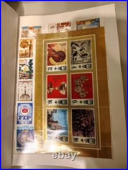 MINT USSR Soviet Stamp Collection Album Book 18 Pages Space Olympics Art Navy
