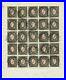 Mag311-Russia-offices-in-China-1904-08-Scott-20-Yvert-15-bloc-of-25-on-piece-01-fuea