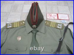 Map Bag Tablet Shirt Uniform SERGEANT ARTILLERY TROOPS Soviet Union Army USSR