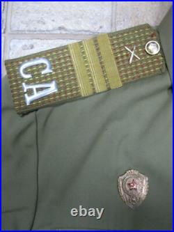 Map Bag Tablet Shirt Uniform SERGEANT ARTILLERY TROOPS Soviet Union Army USSR