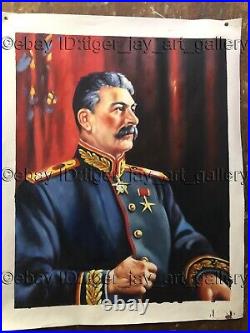 Marshal Russia Soviet Union RED Communist Socialist USSR Leader Man Oil Painting