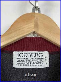 Men's Iceberg Soviet Union USSR Wool Sweater Size L
