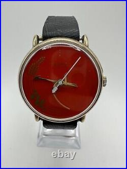 Mens Paketa Raketa USSR CCCP Soviet Union Watch Mechanical Russia Hammer Sickle