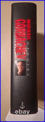 Mikhail Gorbachev Signed Memiors Book President Soviet Union Ussr Russia 1st Ed