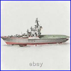 Military Model USSR Soviet Union Moskva Class Helicopter Carrier? Water Line