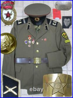 Military Uniform Lance Corporal Artillery Troops Soviet Union Army made in USSR