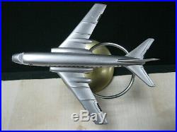 Model airplane TU-104 AEROFLOT Kharkov aircraft factory metal Soviet Union USSR