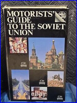 Motorists' Guide To The Soviet Union Complete With Map Of Moscow