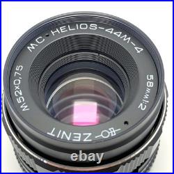 NEW? HELIOS 44m-4 f2/58mm M42 mount Made in the former Soviet Union 21