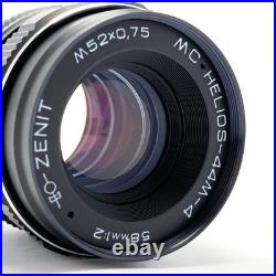 NEW? HELIOS 44m-4 f2/58mm M42 mount Made in the former Soviet Union 21
