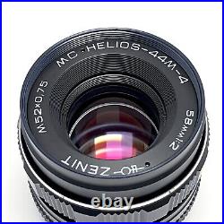 NEW? MC HELIOS 44m-4 f2/58mm M42 Made in the former Soviet Union? 4