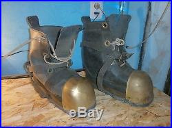 Navy Diver's Boots shoes pair Soviet USSR